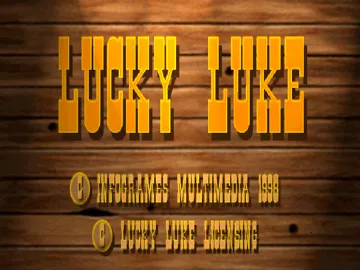 Lucky Luke (JP) screen shot title